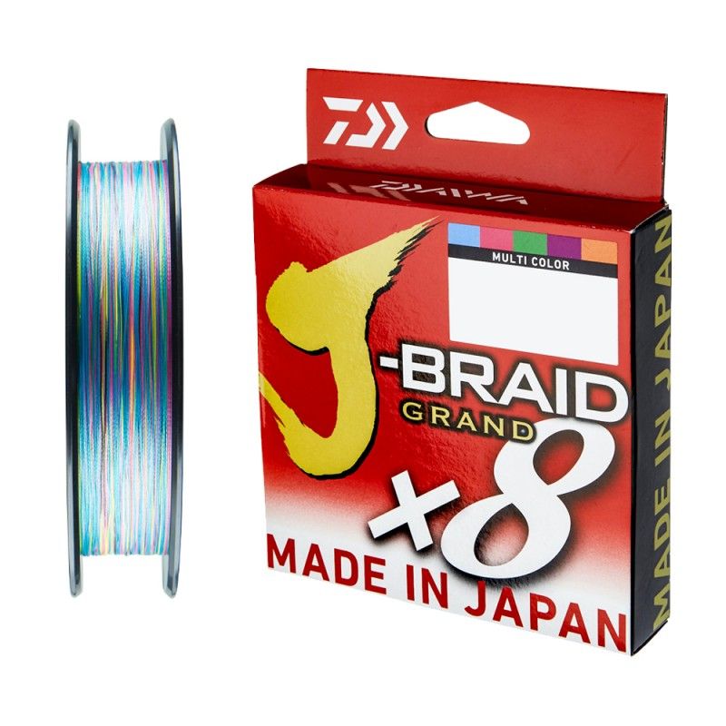 Trecciato Daiwa J-Braid Grand X8 Multicolor 135mt