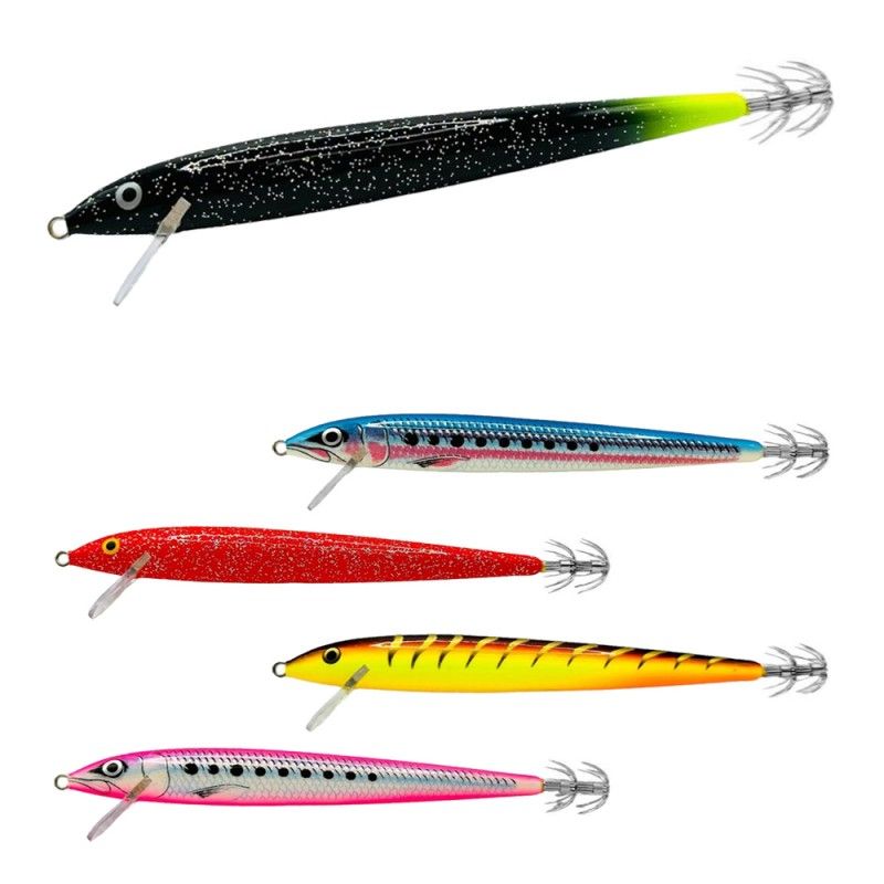 Rapala Squid Deep 9 Cm – Esche Ultra Affondanti Per Calamari – Profondità 3,3mt, Corona Ultra Larga