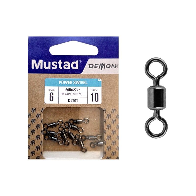 Girella Mustad Power Rolling Swivel DLT01