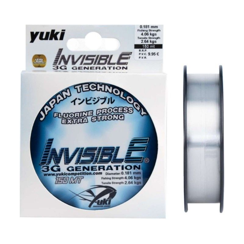 Filo Yuki Nylon Invisible 3G Generation 150mt