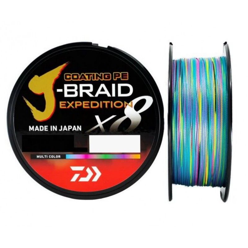 Trecciato Daiwa J-Braid Expedition X8 500mt MC Multicolor