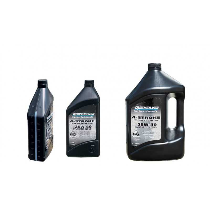 Olio Quicksilver Sintetico 4T Fuoribordo 1Lt