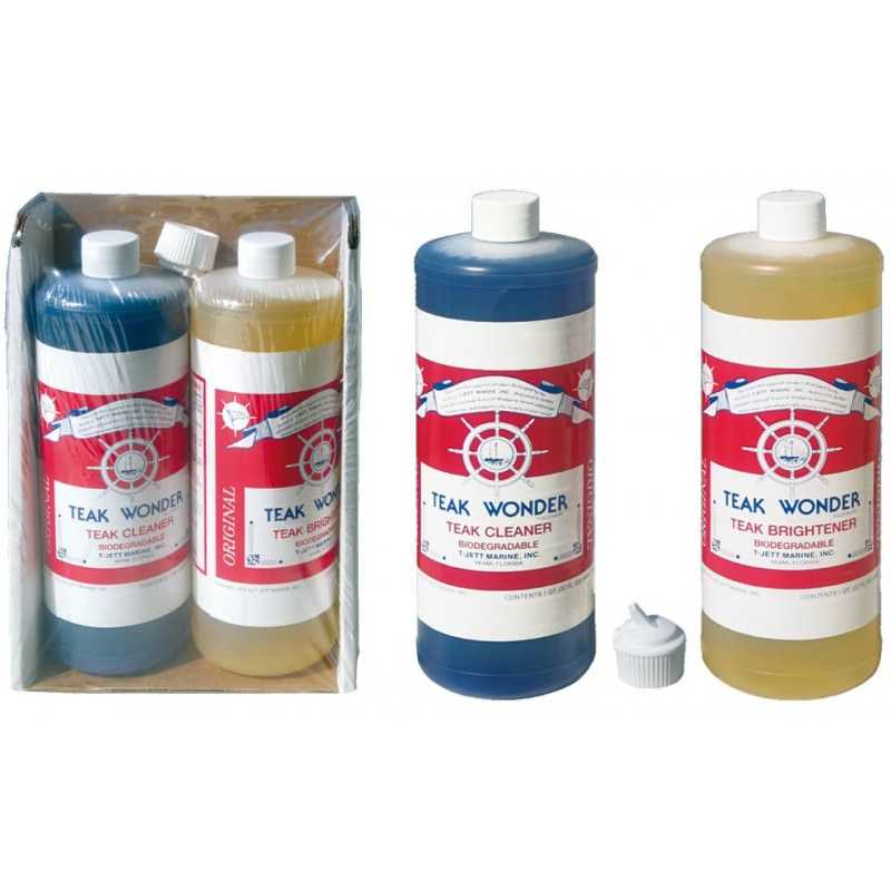 Pulitore + Sbiancante Per Teak 1Lt