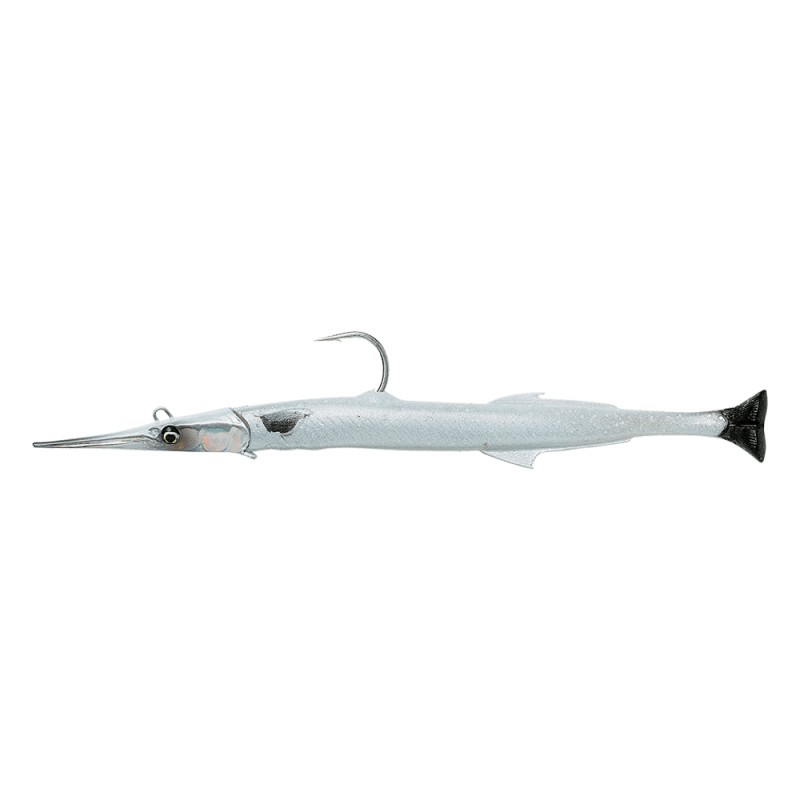 Artificiale Savage Gear Salt 3D Needlefish Pulsetail Esca Soft Bait Spinning - Foto 11 di 11
