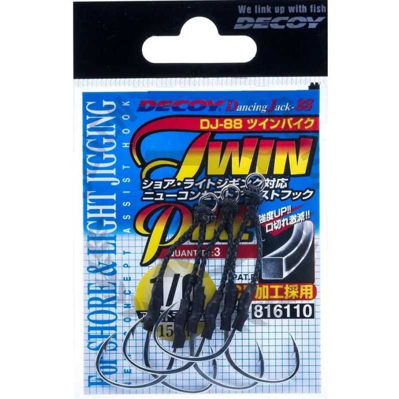 Assist Hook Decoy Dj-88 Twin Pike