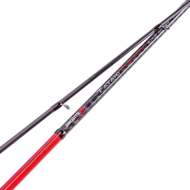 Canna Da Pesca Fladen CUP-02 Trigger 0,75m Per Kayak E Canoa - Nero/Rossa