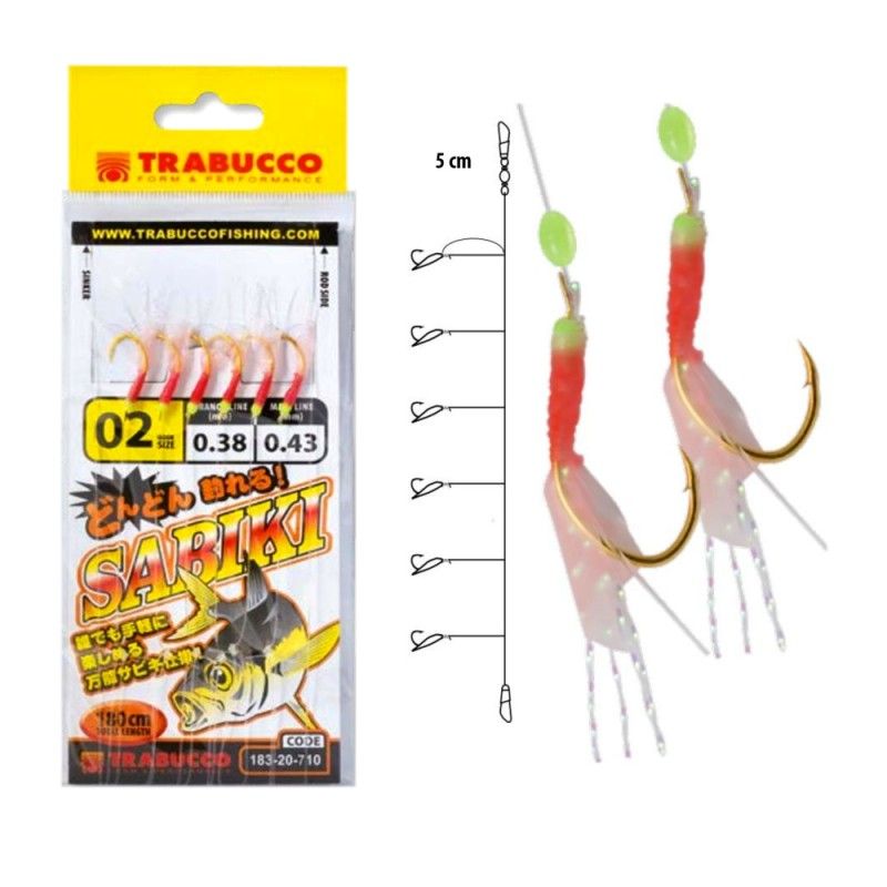 Sabiki Trabucco SH/R Red