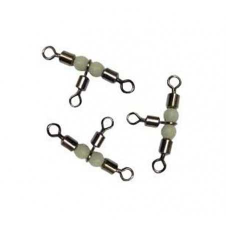 9Tong Molta Forza Girelle Da Pesca - Barile Anello Solido, Rotolamento Attrezzatura, Linea Connettore Per Acqua Dolce E Salata, Inossidabile, 50pcs, 62lbs - 9