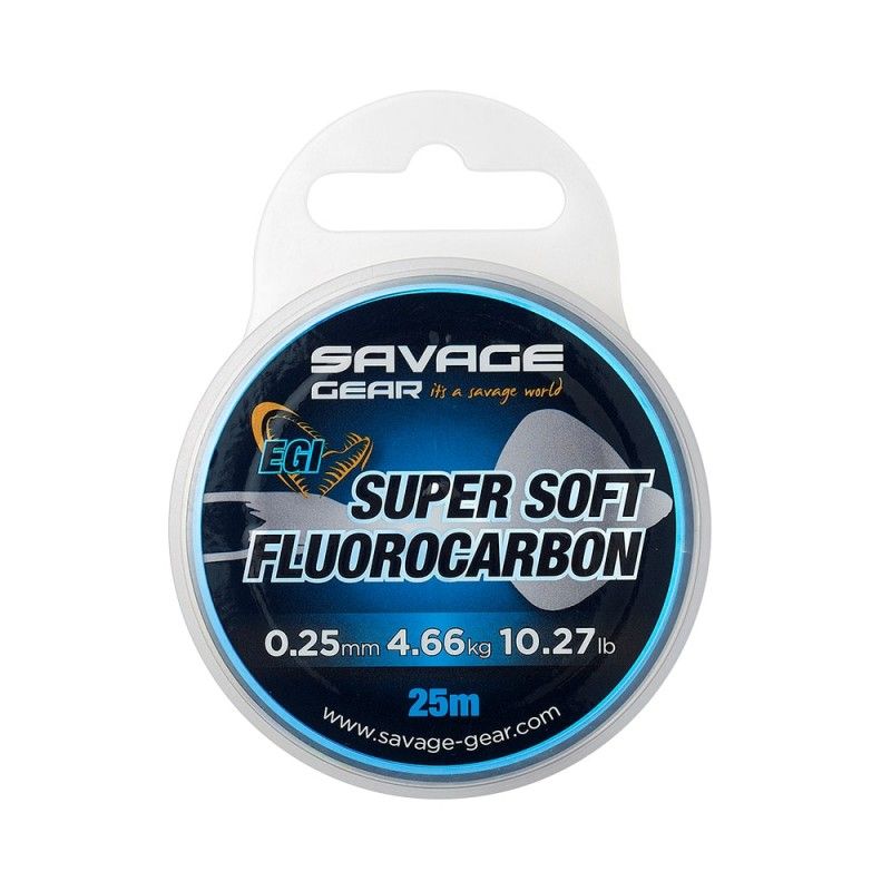 Filo Savage Gear Super Soft Fluorcarbon Pink 25MT 0.25