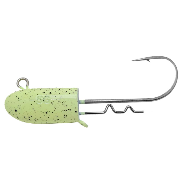 Savage Gear Bullet Jig Head Glow Testina Piombata
