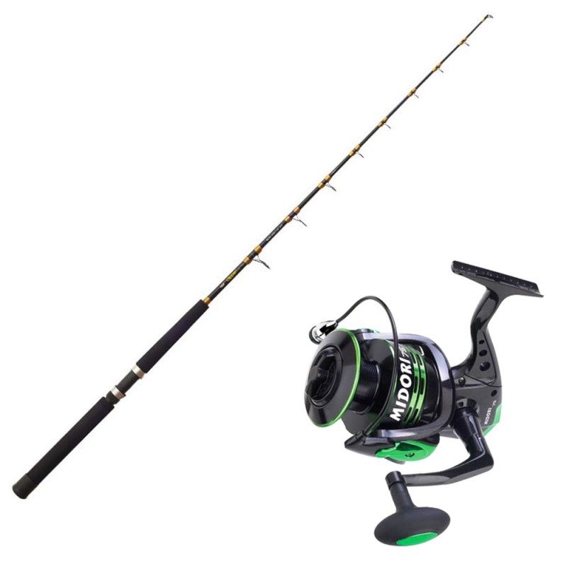 Combo Canna E Mulinello Mitchell Tanager Camo II - Per Pesca Luccio E Persico, Design Mimetico - Foto 3