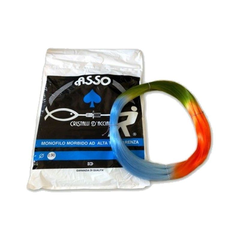 Filo a Matassa Asso Spades Cristalli D'Acciaio Multicolor