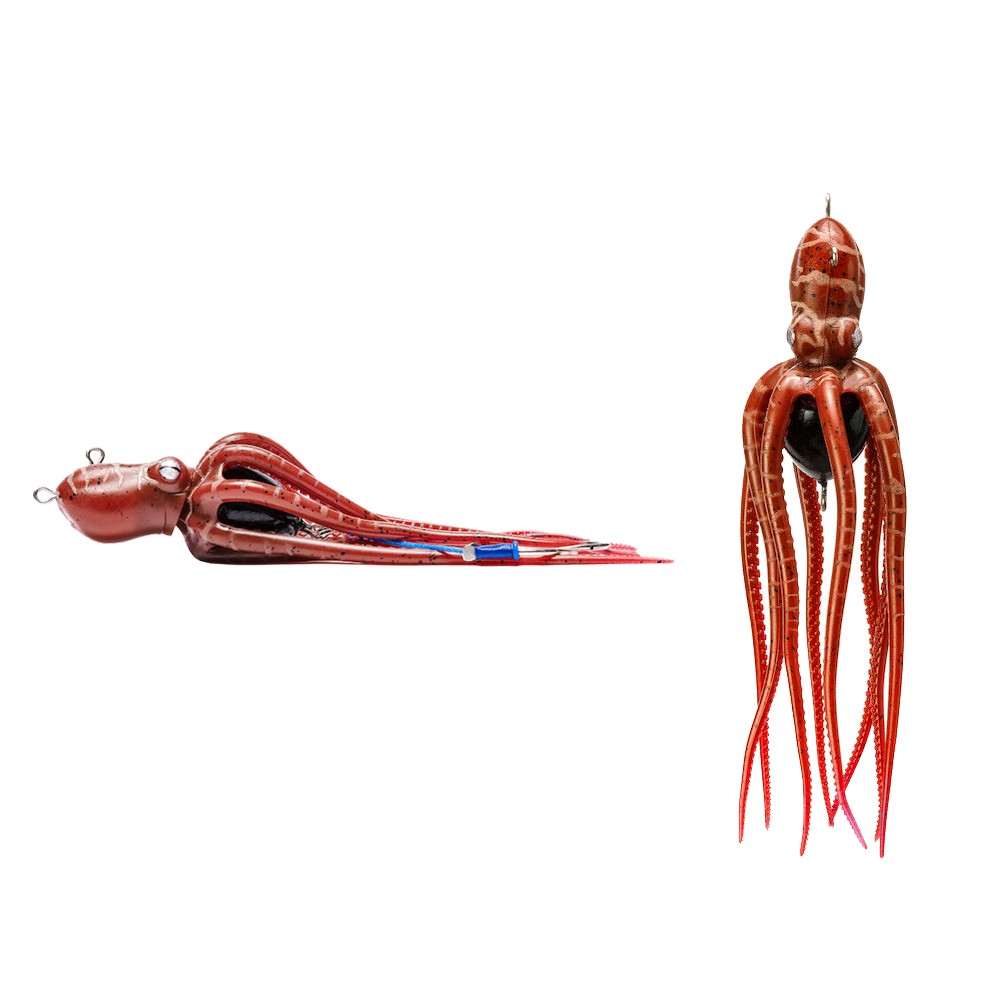 Artificiale Mustad Inkvader Octopus Jig - 60gr - Foto 11 di 19