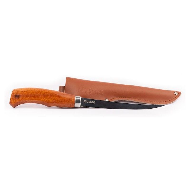 Coltello Mustad da Sfiletto con Fondina 6"
