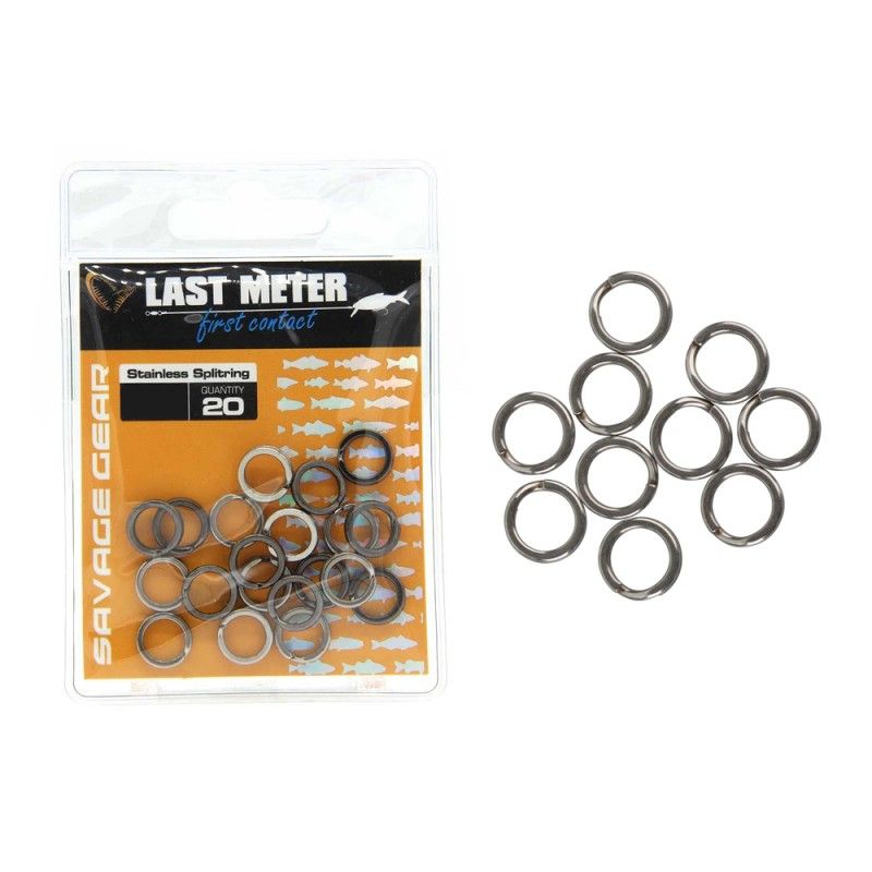 Savage Gear Splitrings SS Anelli Acciaio Inox