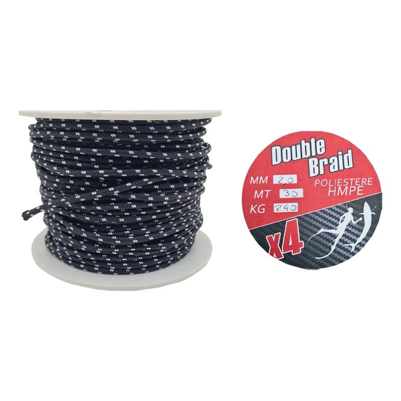 Sagola Double Braid Doppia Treccia 1106 HMPE 30mt